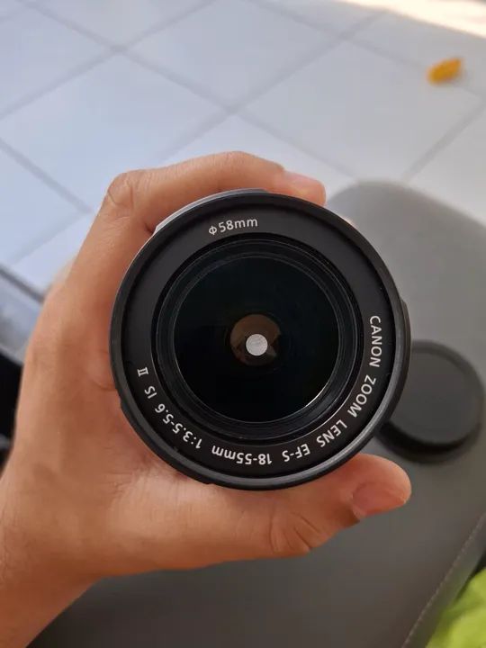Lente Canon EFS 18-55mm - Foto 4