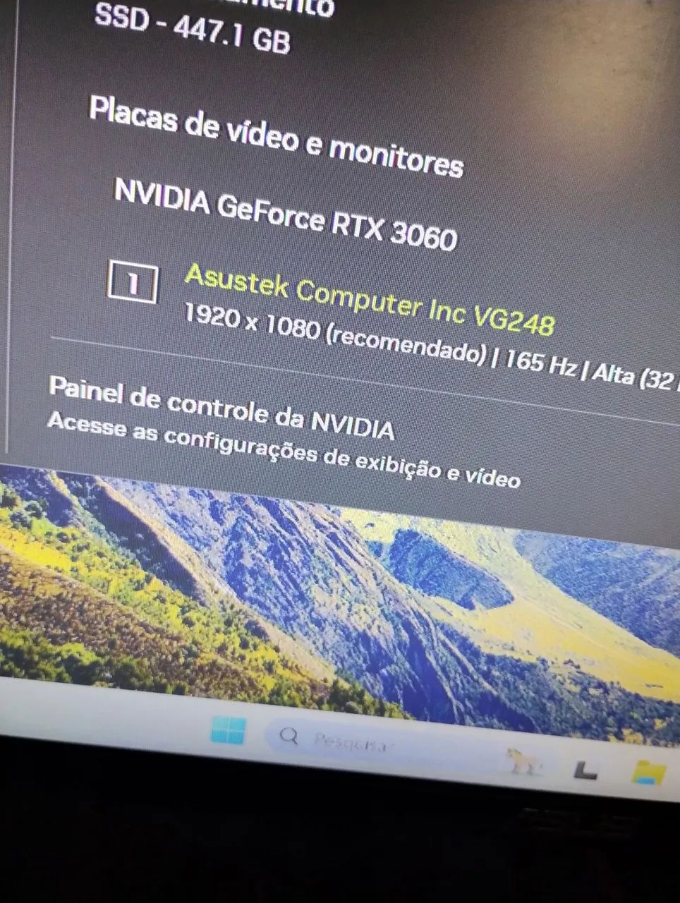 Computador rtx 3060 pro + monitor ASUS 165hz G-Sync - Foto 4