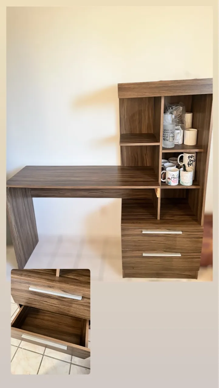 Rack com Painel para Escritório