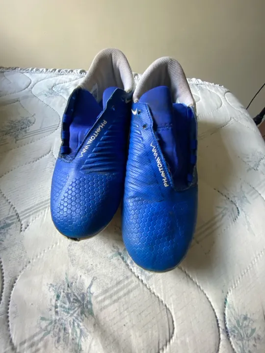 Chuteiras Nike Phantom Venom - Tamanho 38 - Azul