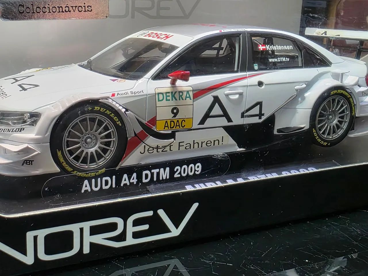 Miniatura 1:18 audi a4 dtm 2009 norev - Hobbies e coleções