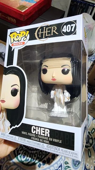 Funko Pop Rocks Cher 407 Novo - Foto 2