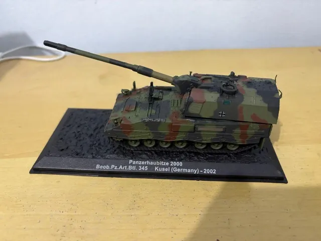 Miniatura Tanque Guerra Panzerhaubitze 2000