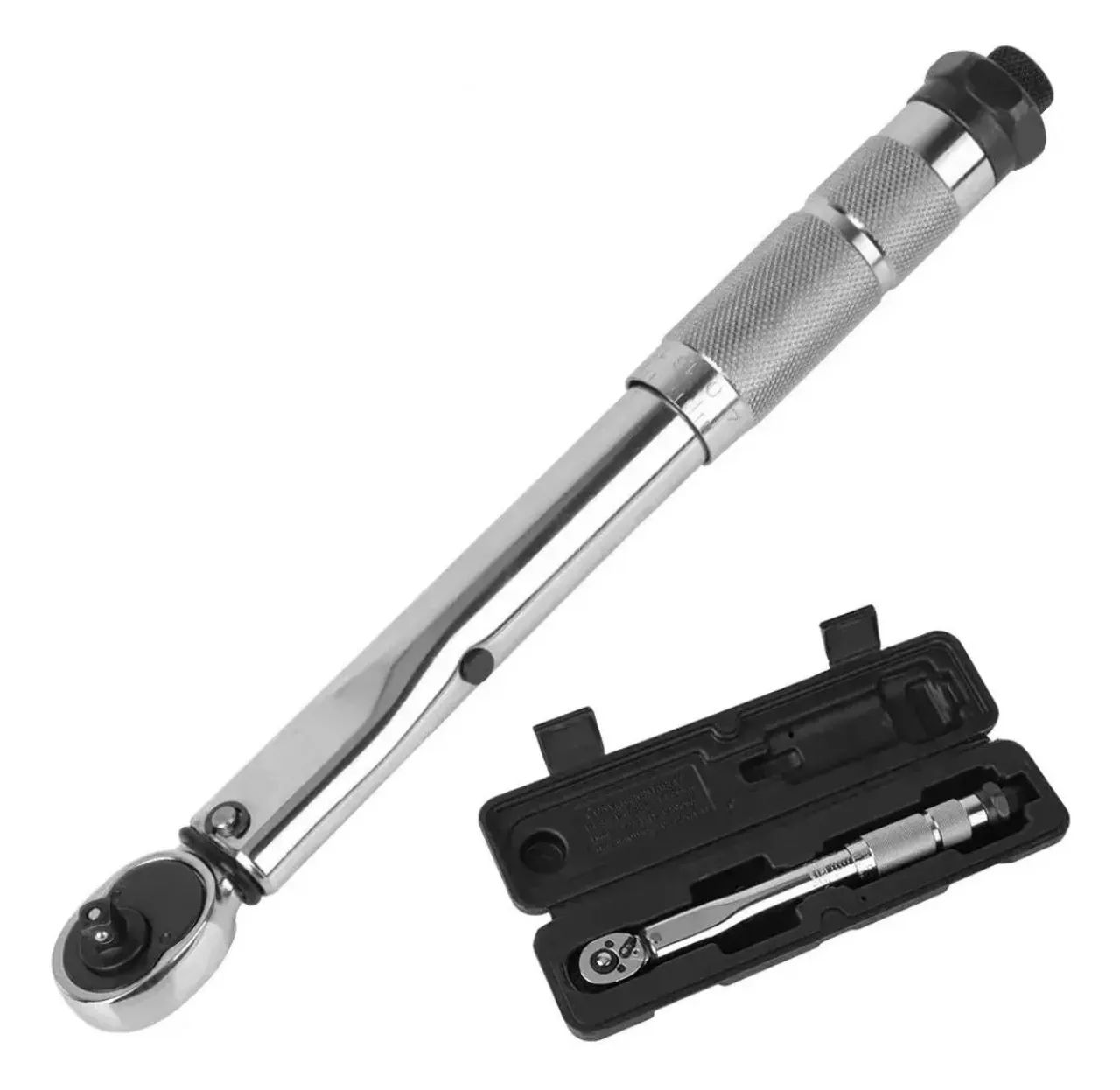 Torquímetro Estalo Mini P/ Soquete 1/4 5-25 Nm 0,5kg A 2,5kg