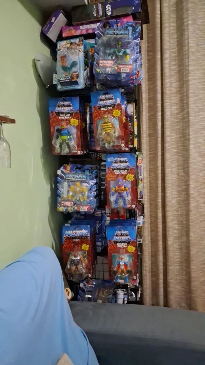 Coleção de Action Figures Masters of the Universe