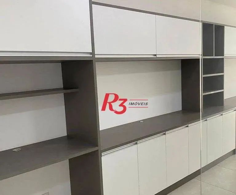 Sala para alugar, 42 m² por R$ 4.000,02/mês - Valongo - Santos/SP - Foto 3