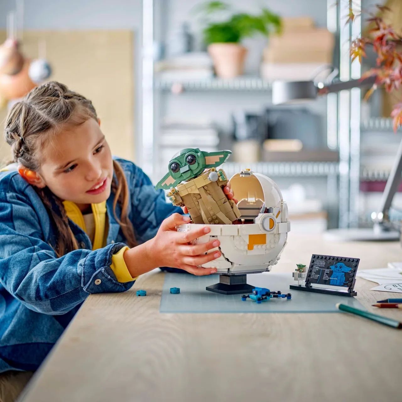 LEGO Star Wars - 75403 - Grogucom berço Hover - Foto 4