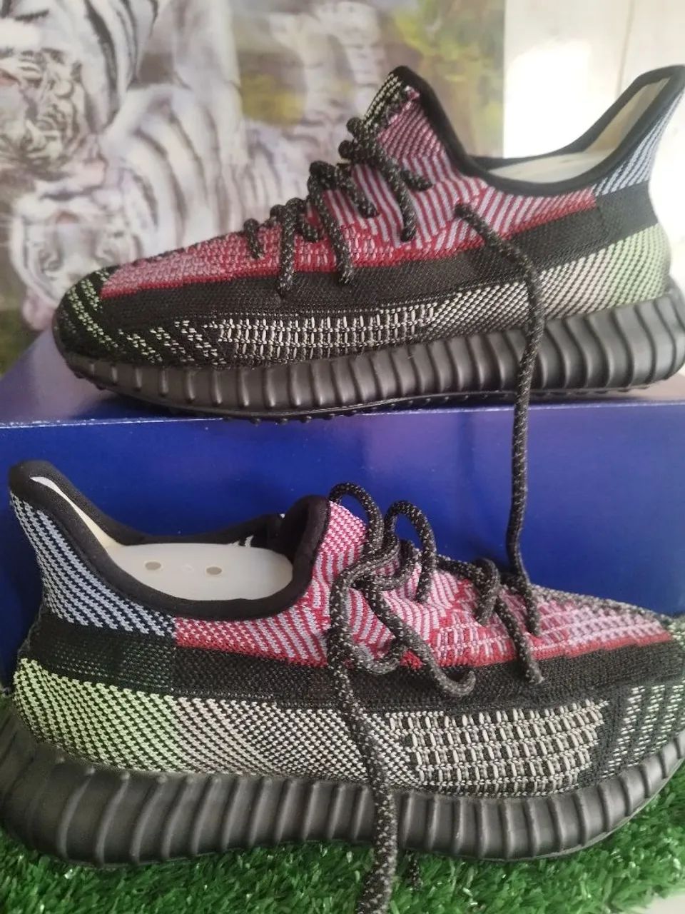 Tênis Adidas Yeezy Boost 350 V2 Tam 39 refletivo Calçados Brás