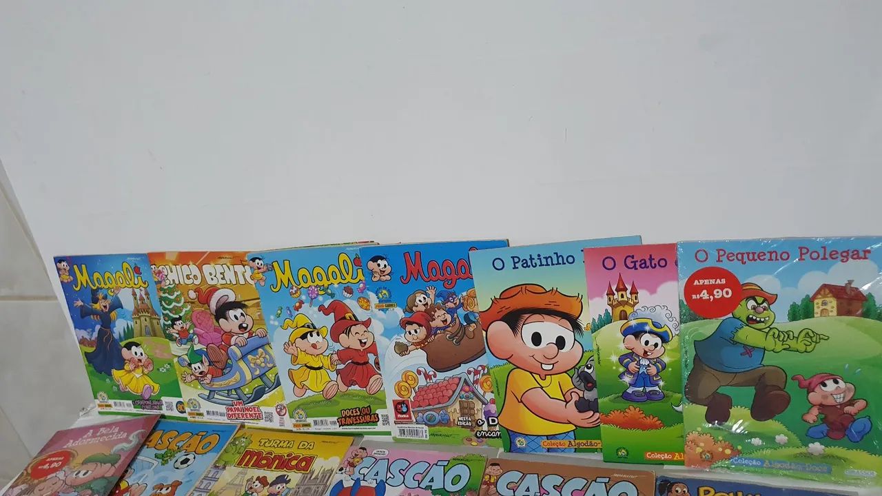Lote de 19 gibis e 13 almanaques turma da Mônica  - Foto 2