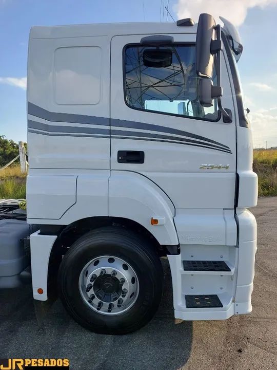 mercedes-benz mb 2544 automático ano 2019 trucado 6x2 único dono - Foto 7