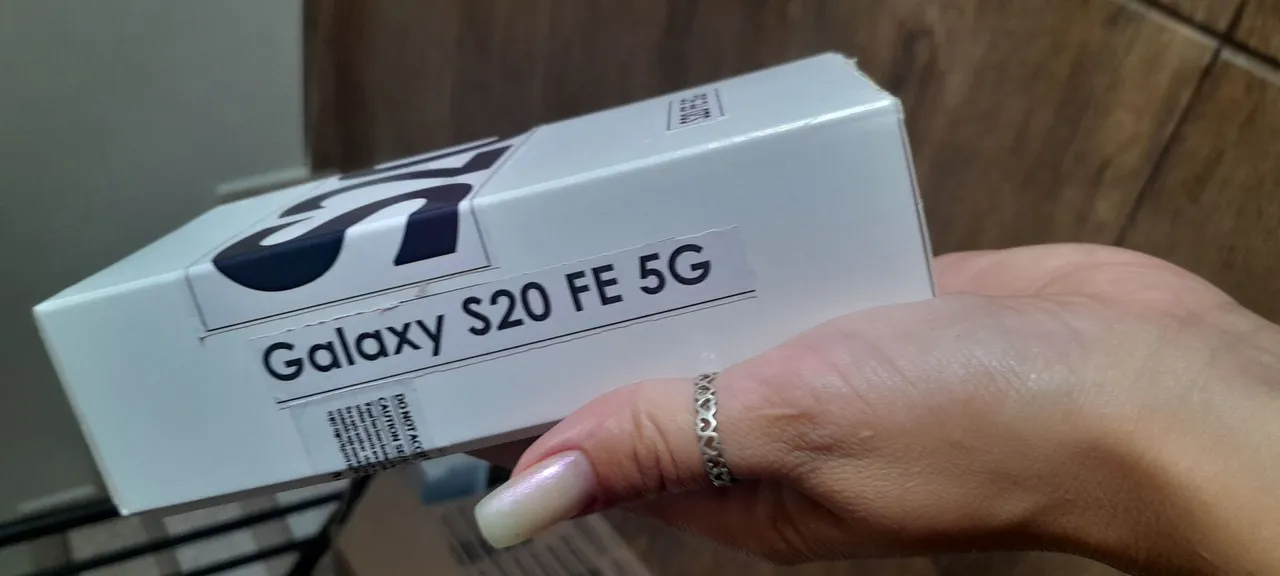 Sanssung FE 5G 128GB ROSÊ,