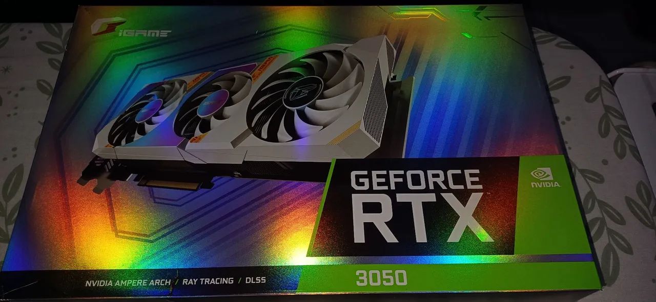 Placa de Vídeo GeForce RTX 3050 Colorful 