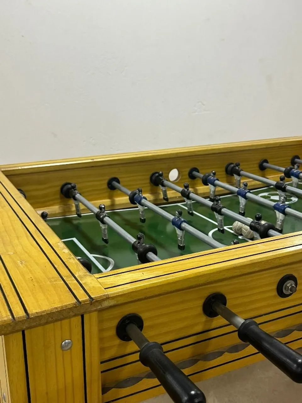 Mesa de Pebolim / Totó Profissional em Madeira - Ótimo Estado! - Foto 3