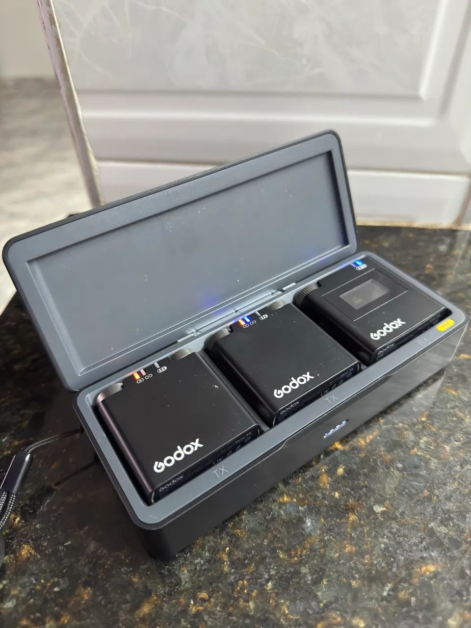 Microfone de lapela Godox virso m2 - Foto 3