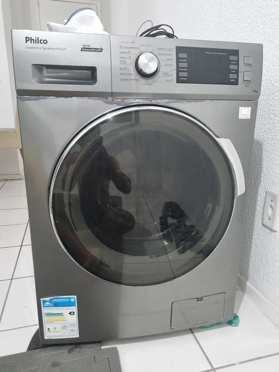 Lavadora e Secadora Philco PLS12T 12kg