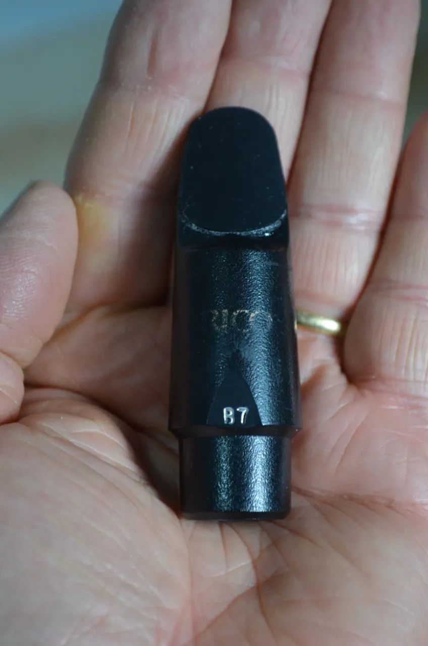 Boquilha Sax Soprano Si bemol Rico Graftonite B7 ((( Raridade )))