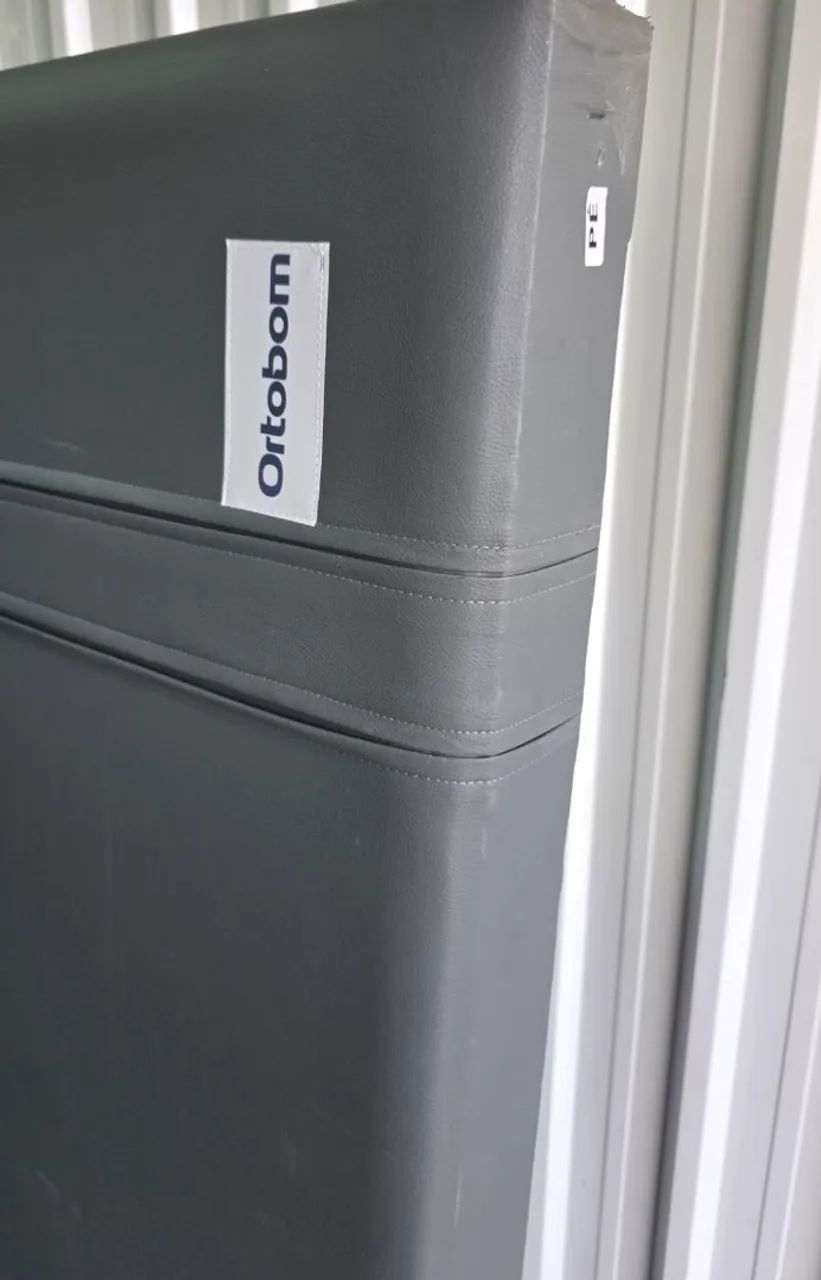 Cama base com cabeceira  box ortobom  - Foto 2