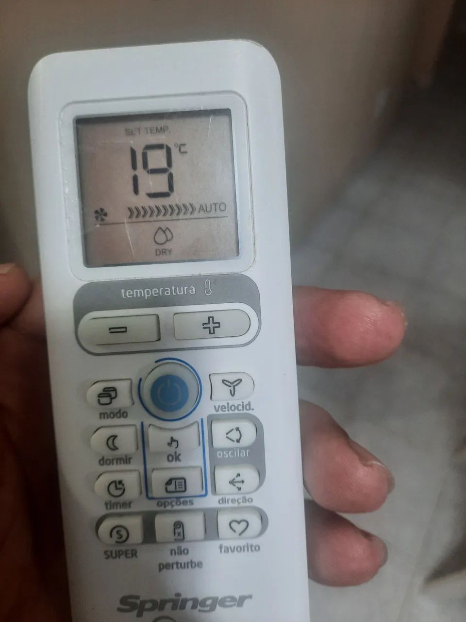 Controle do Ar condicionado Springer Midea - Foto 3