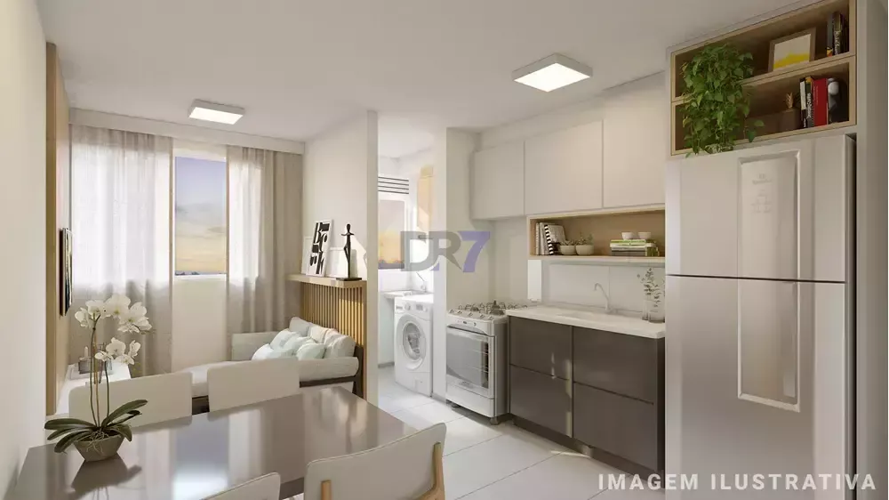 Apartamento à venda em Campinas, Parque Residencial Vila União, com 2 quartos, com 36.87 m