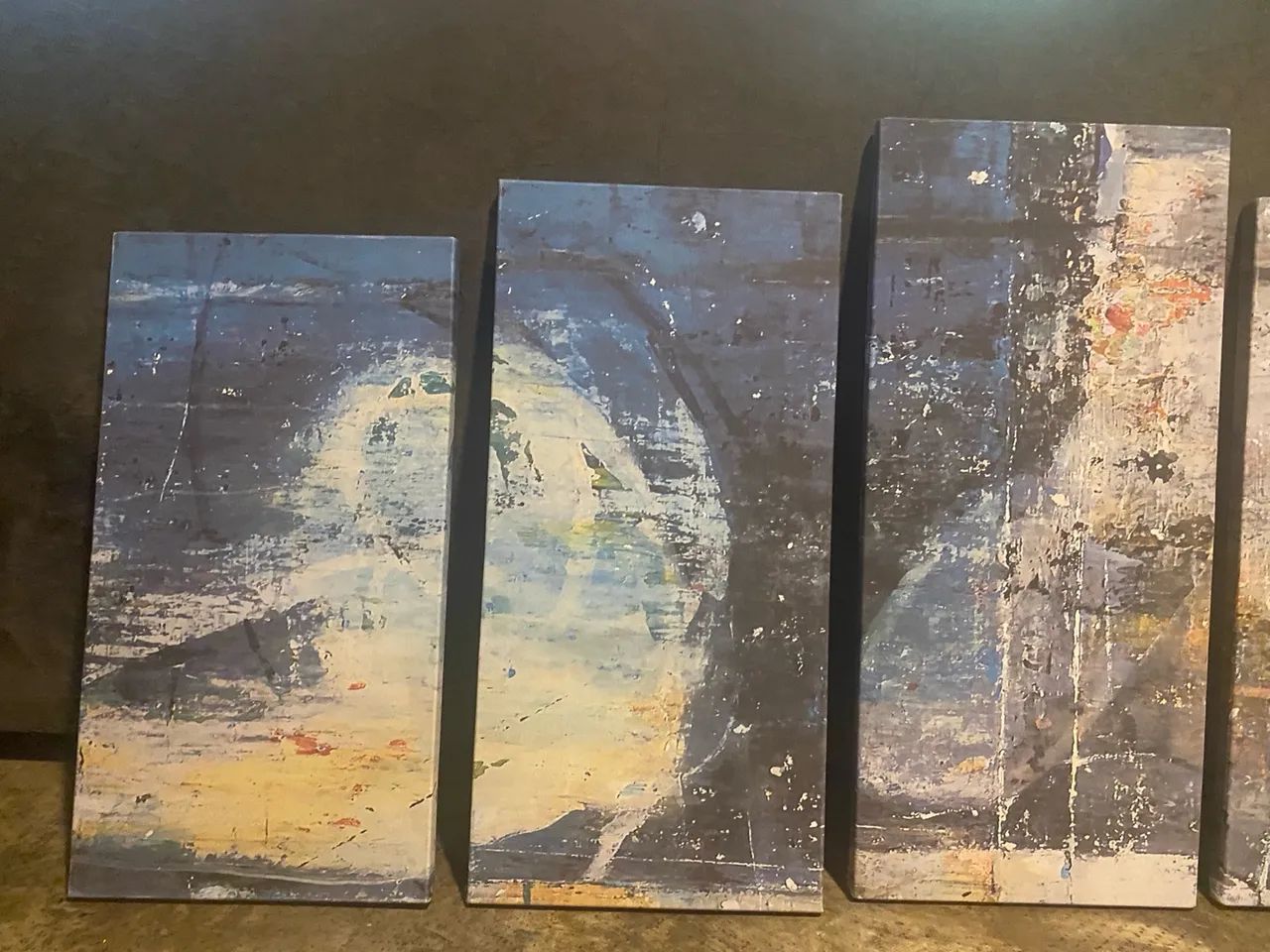 Conjunto de quadros abstratos - Foto 2
