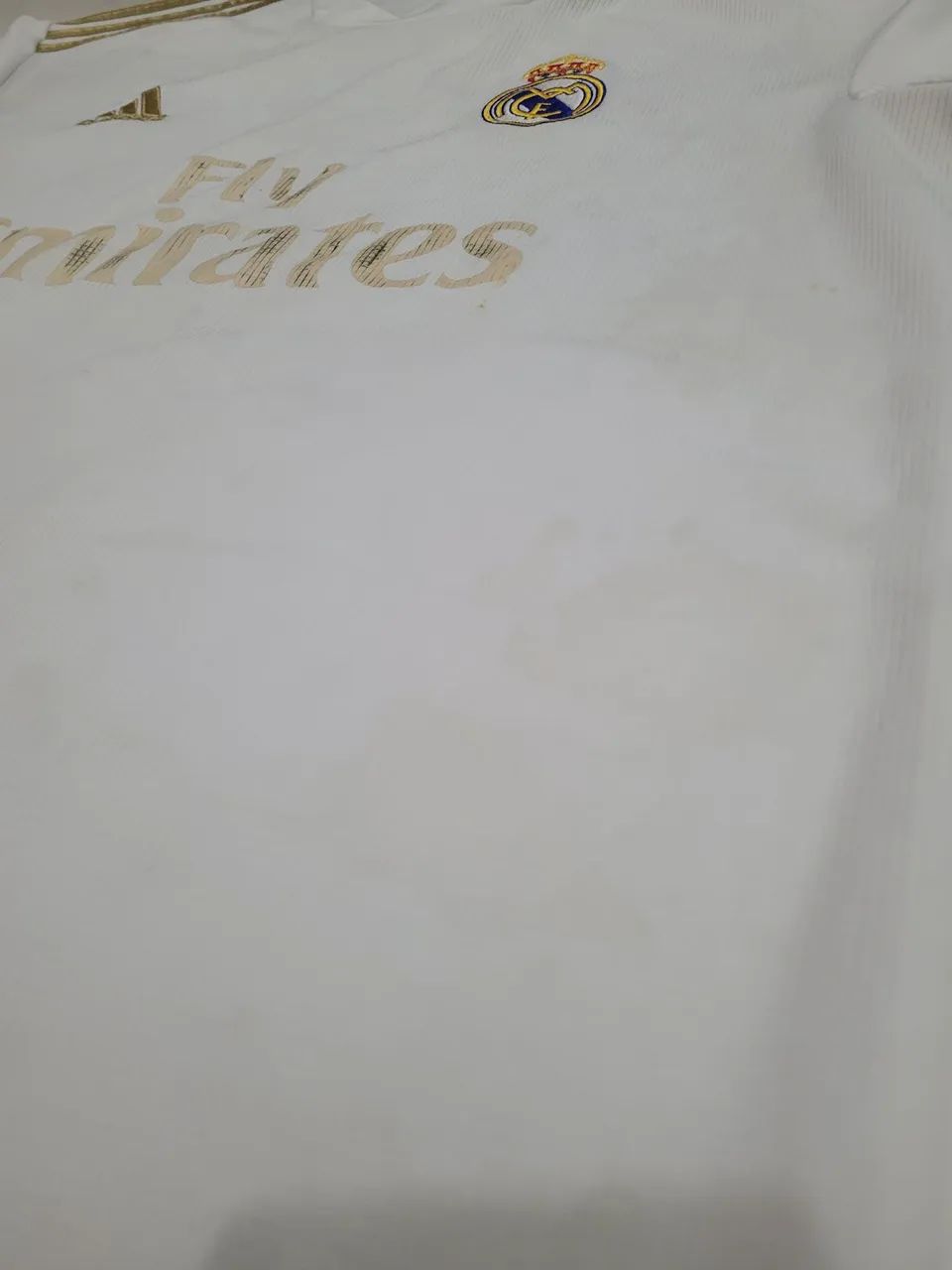 Camisa Real Madrid Adidas Fly Emirates - Foto 5