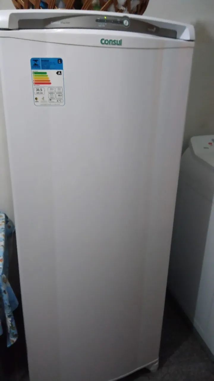Geladeira Consul Frost Free 1 Porta Crb36 300 Litros Branca - Foto 3
