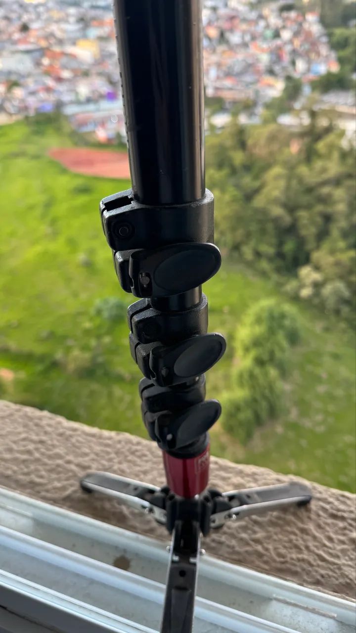 Monopé Hidráulico Manfrotto Mvm500A Profissional - Foto 5