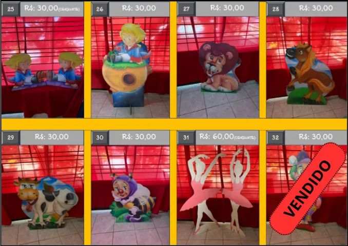 TOTENS DE FESTAS INFANTIS COM DIVERSOS TEMAS!!! MINNIE, MICKEY, FROZEM, HÉROIS.... - Foto 4