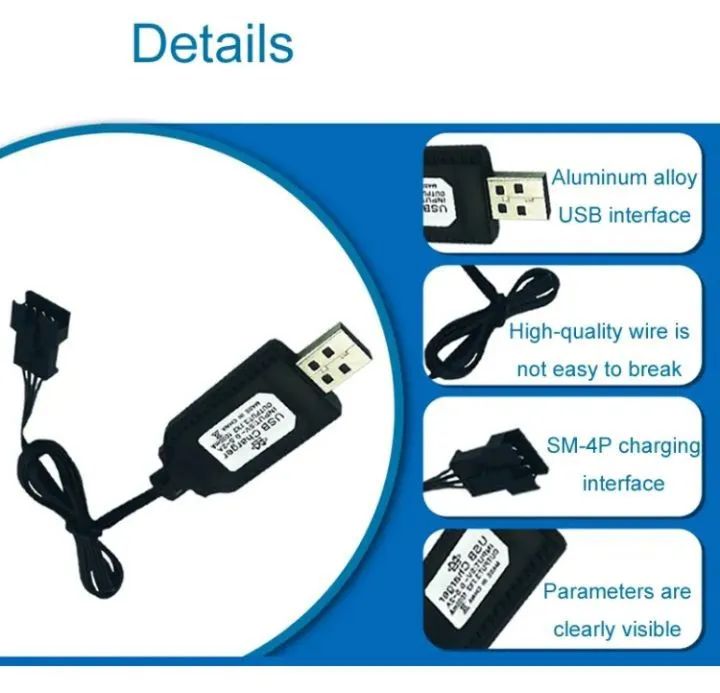 Carregador USB para Dispositivos 4 pinos - Foto 4