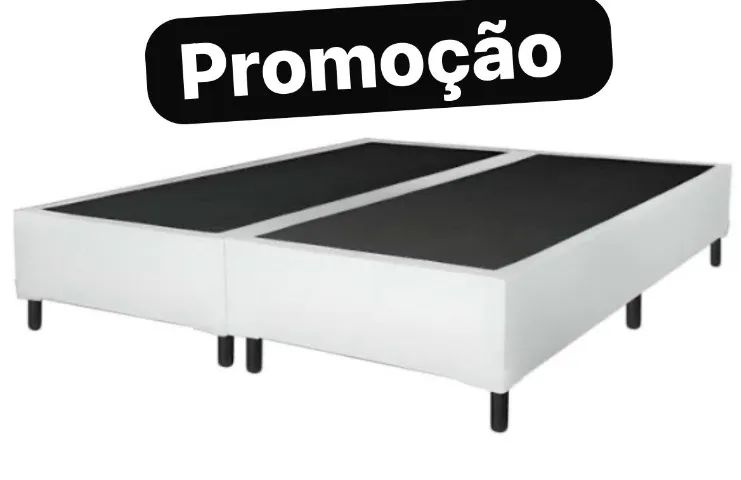 Cama box queen novo