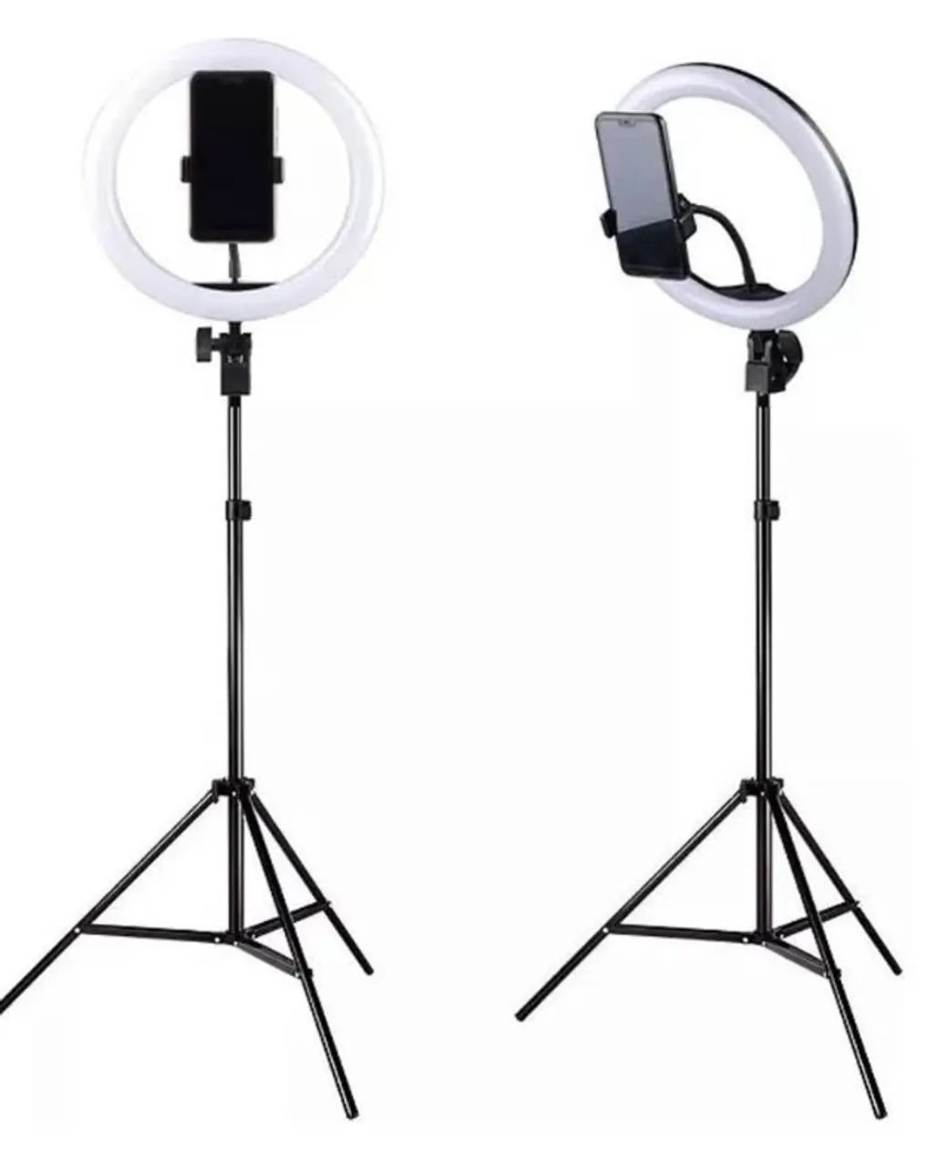 Ring Light Iluminador Portátil 10 polegadas c/ Tripé 2,10 ( Promoção)