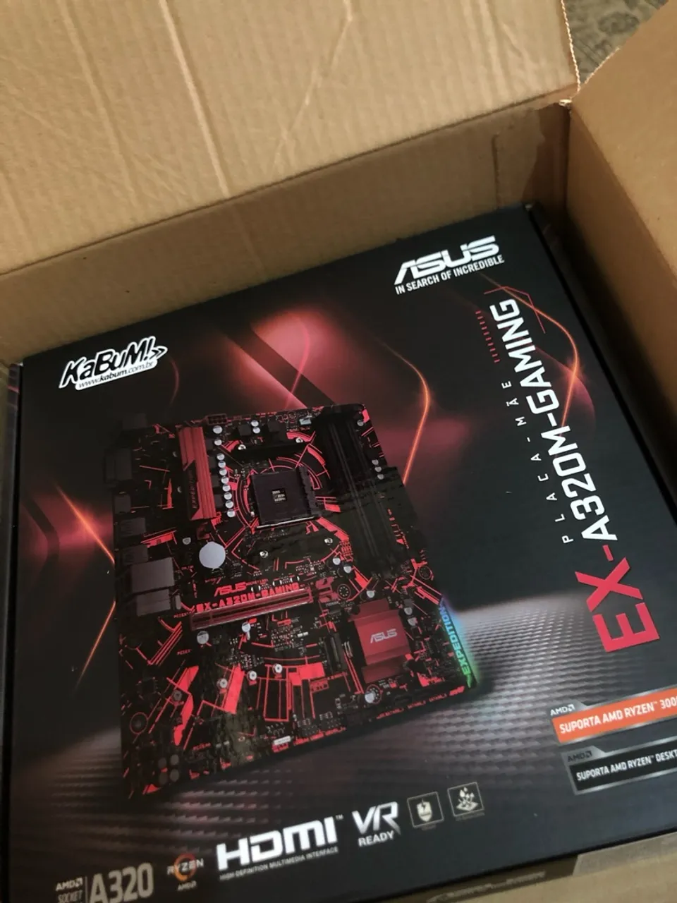Placa Mãe ASUS EX-A320M-GAMING