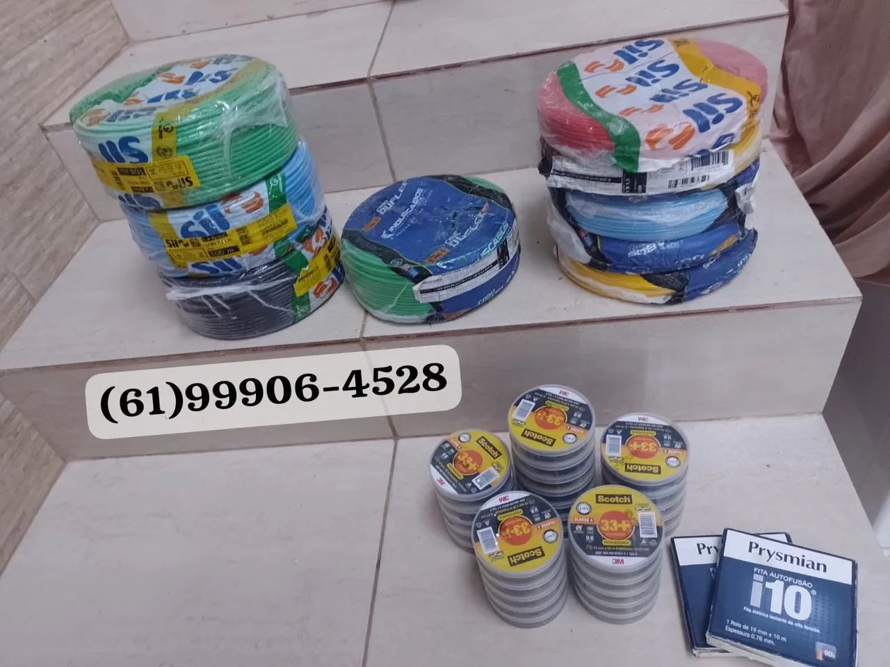 Fios Elétricos e Fitas Isolantes 