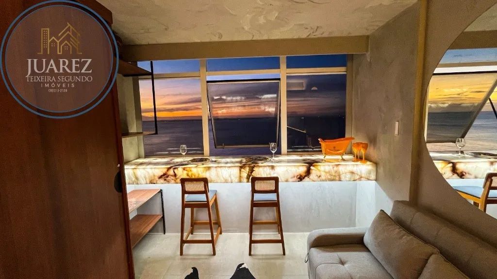 STUDIO A VENDA NO SOL VITÓRIA MARINA, MOBILIADO E VISTA MAR! - Foto 2