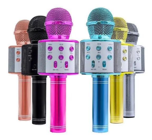 Microfone bluetooth karaoke promoção R$:60,00