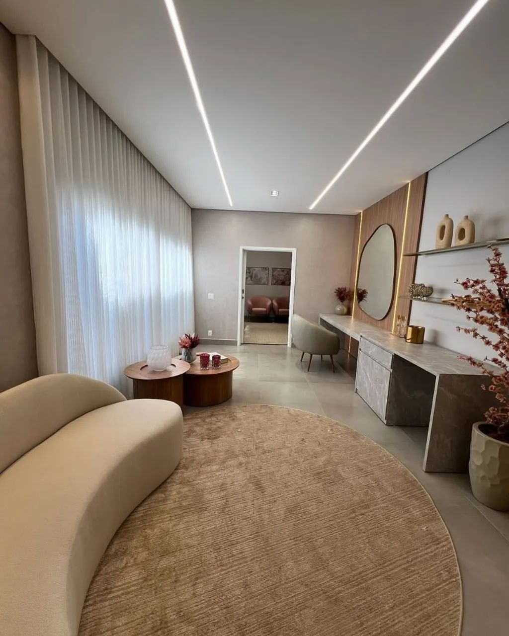 Sofá Curvo de Luxo - Novo - Foto 4