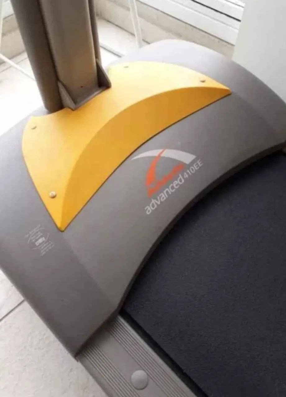 Esteira Athletic 410EE suporta 120kg sensor de batimentos cardíacos nível de inclinação - Foto 4