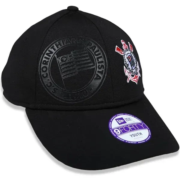 Boné Corinthians New Era Aba Curva 940 Masculino