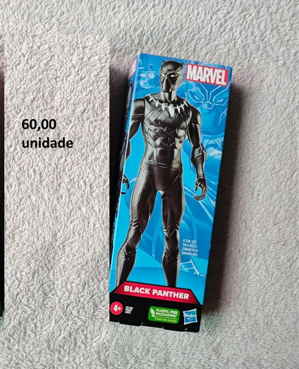 Boneco marvel - pantera negra R$ 60,00 novo na caixa Hasbro - Foto 2