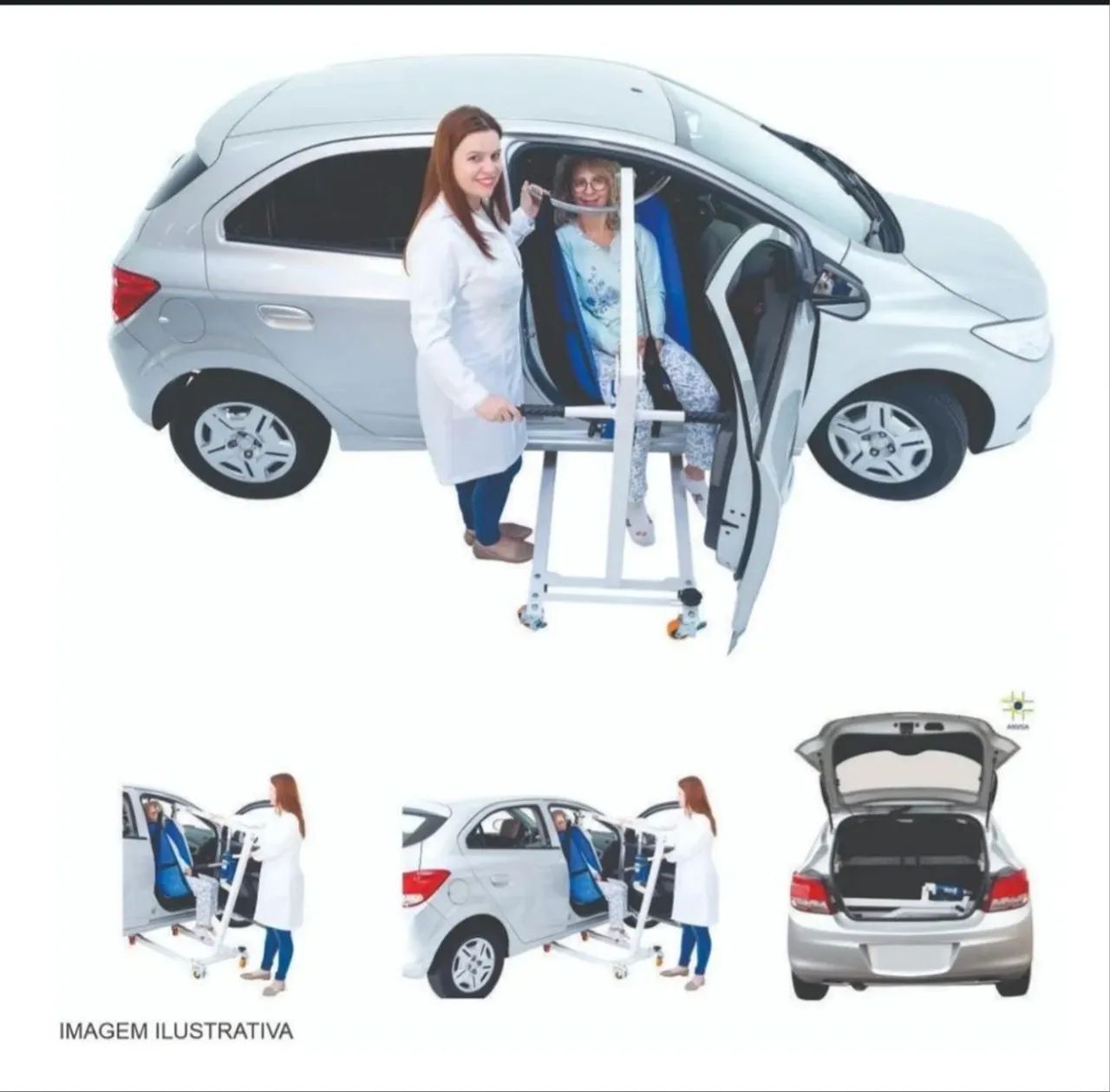 Guincho para pessoas acamadas - Foto 6