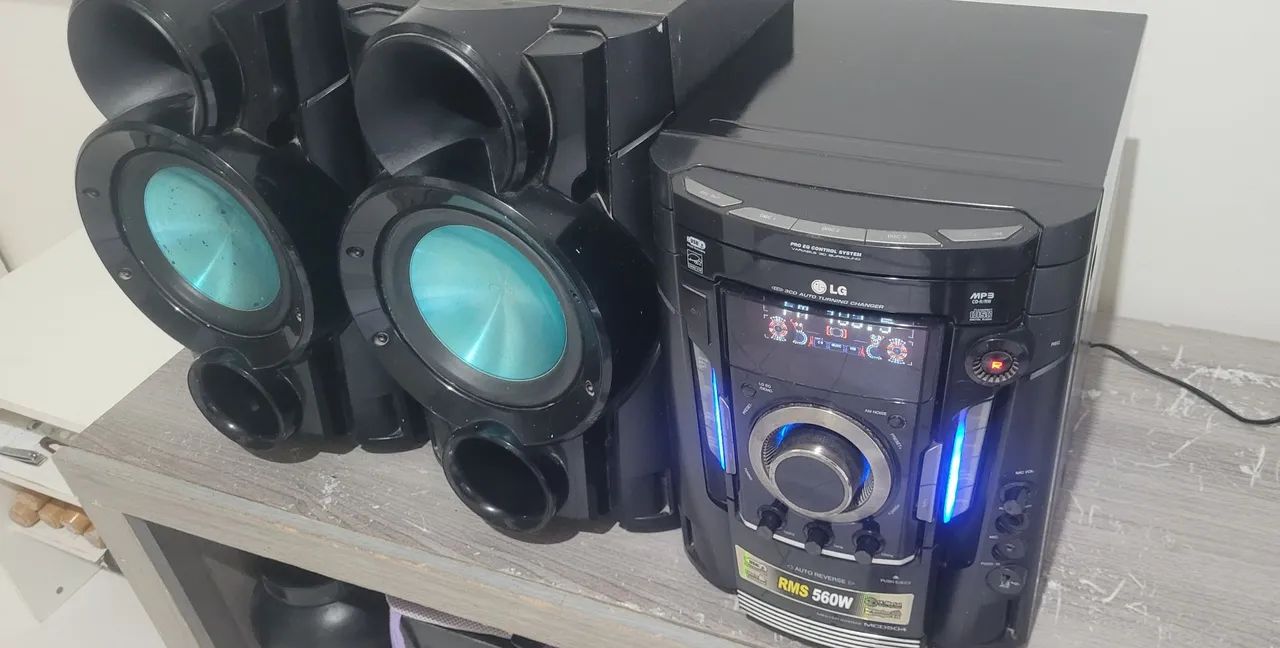 Mini system LG RMS 560W - Foto 4