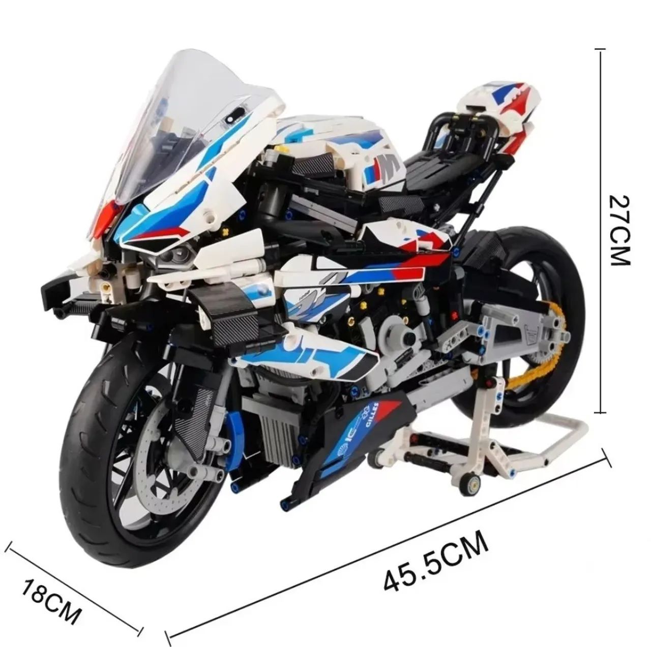 Moto BMW - Estilo lego + de 1900 peças 