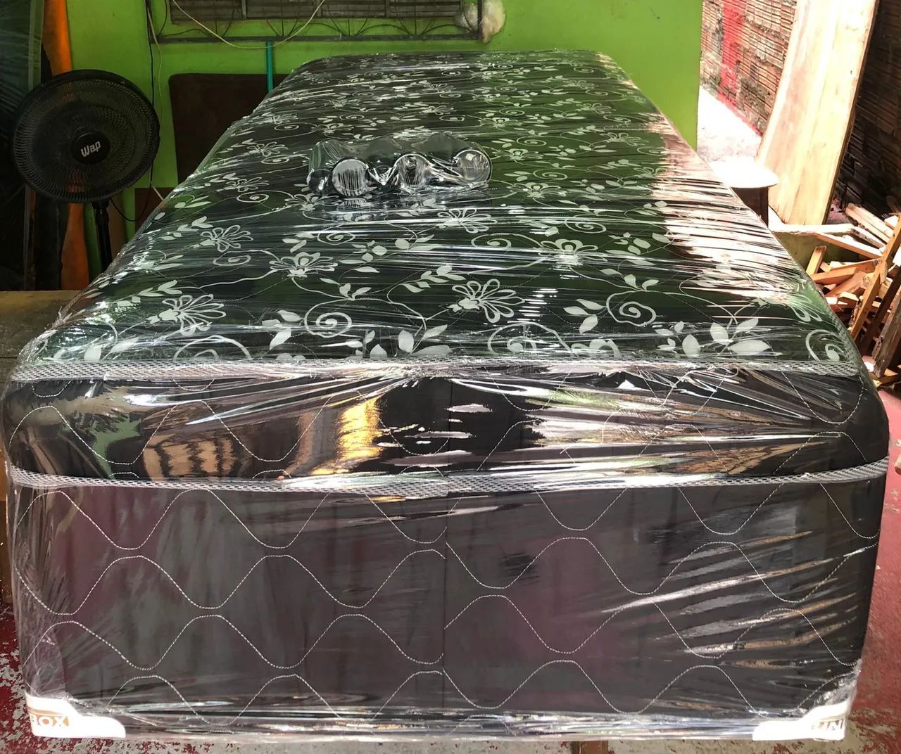 Cama de solteiro de mola ensacada alta  - Foto 2