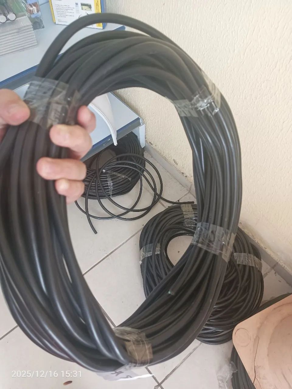 Cabo Flexível PP 4 vias por 2,5mm 10 metros - Foto 2