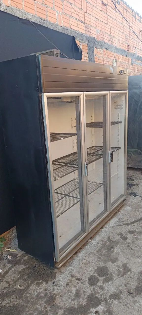 Geladeira/Freezer Comercial com 3 Portas de Vidro - Foto 3