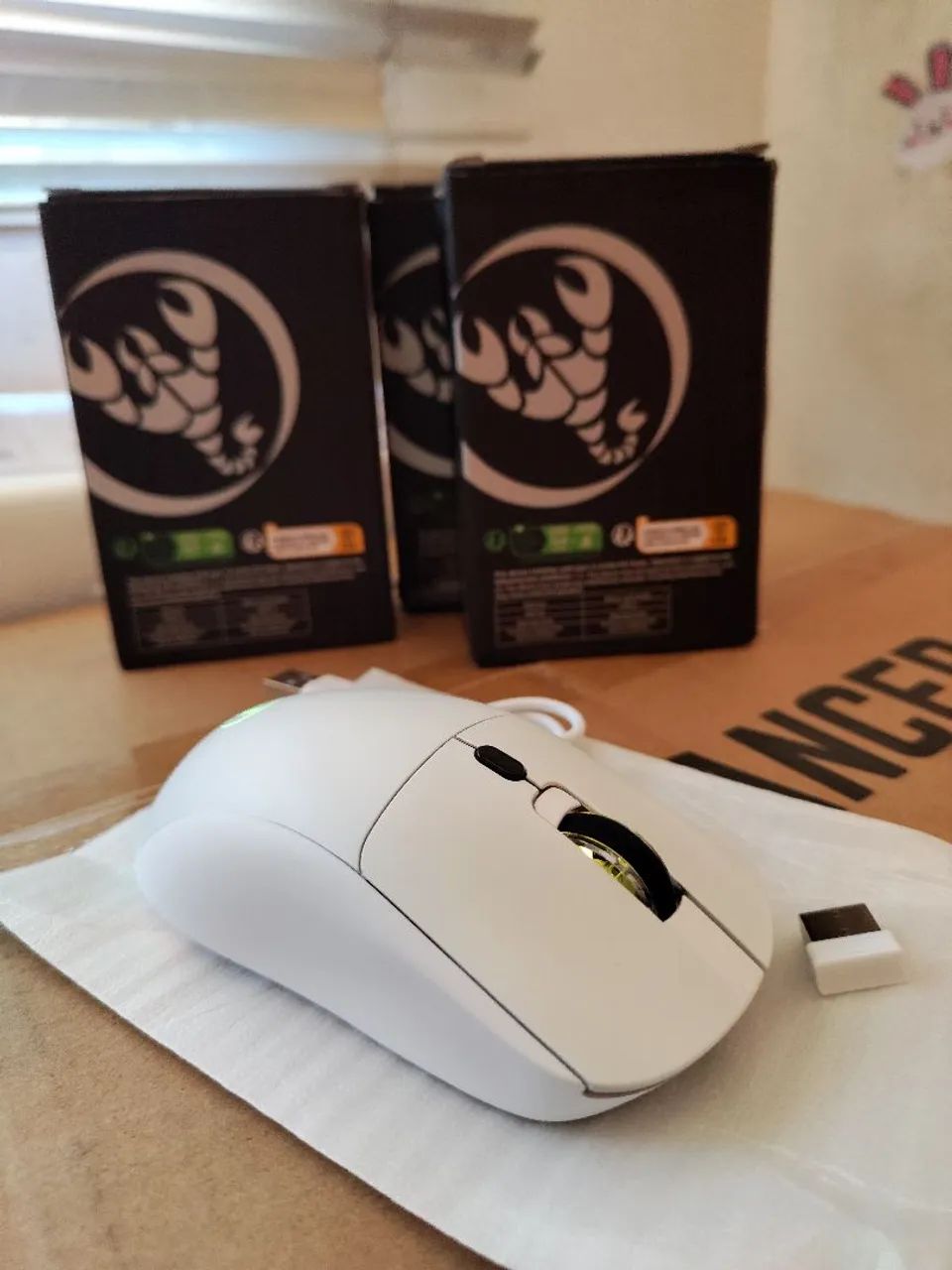 Mouse Gamer Sem Fio - Novo na Caixa