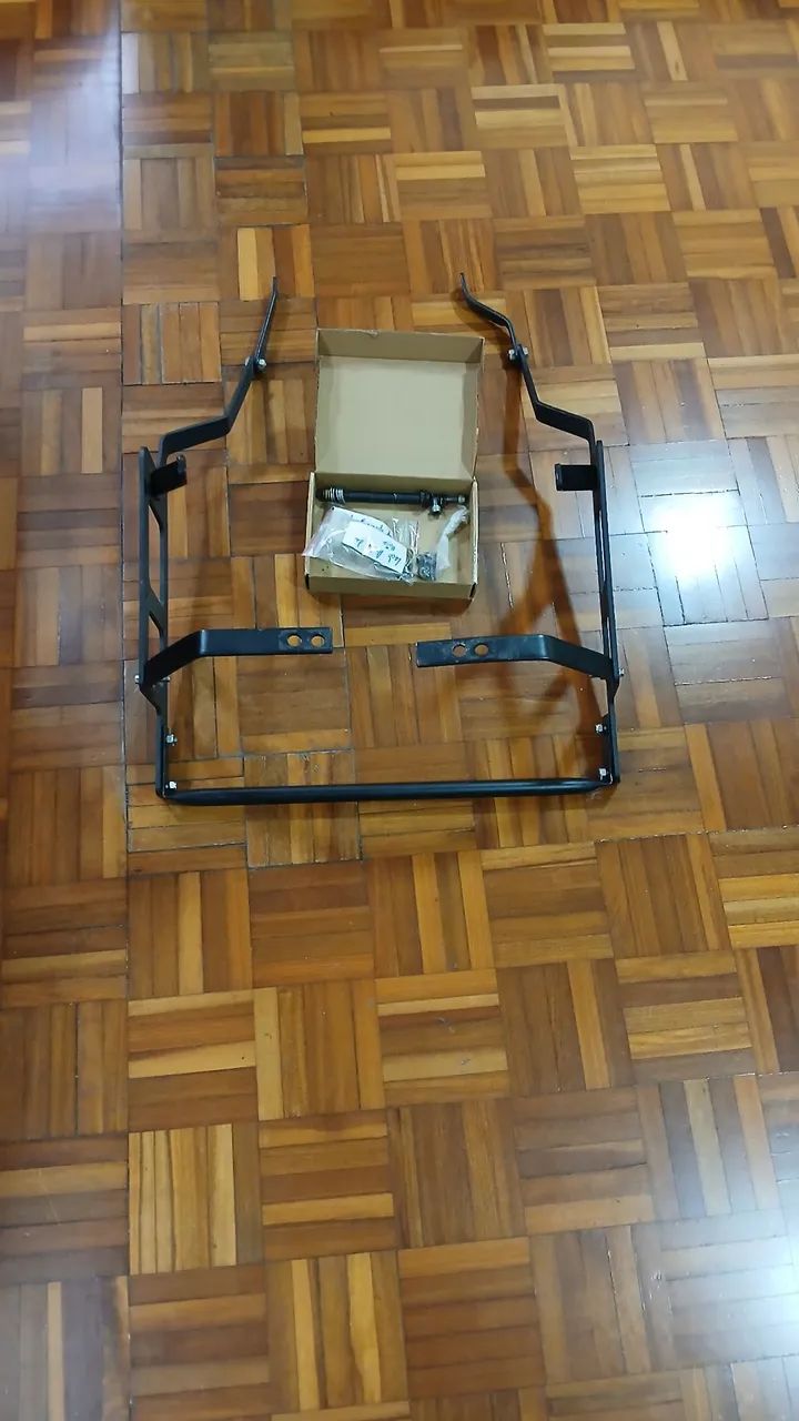Suporte de baú lateral yamaha tenere 250cc ano 2011 ao 2015 - Foto 2