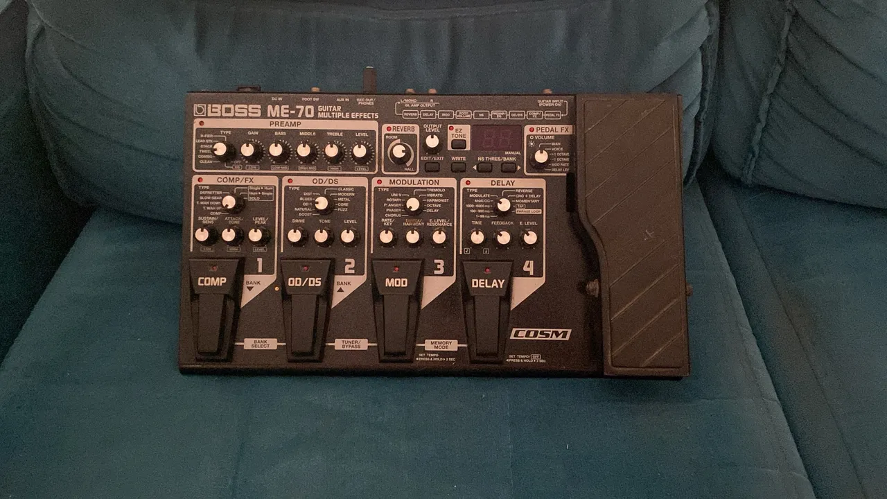 Pedaleira Boss ME-70 Guitar Multiple Effects