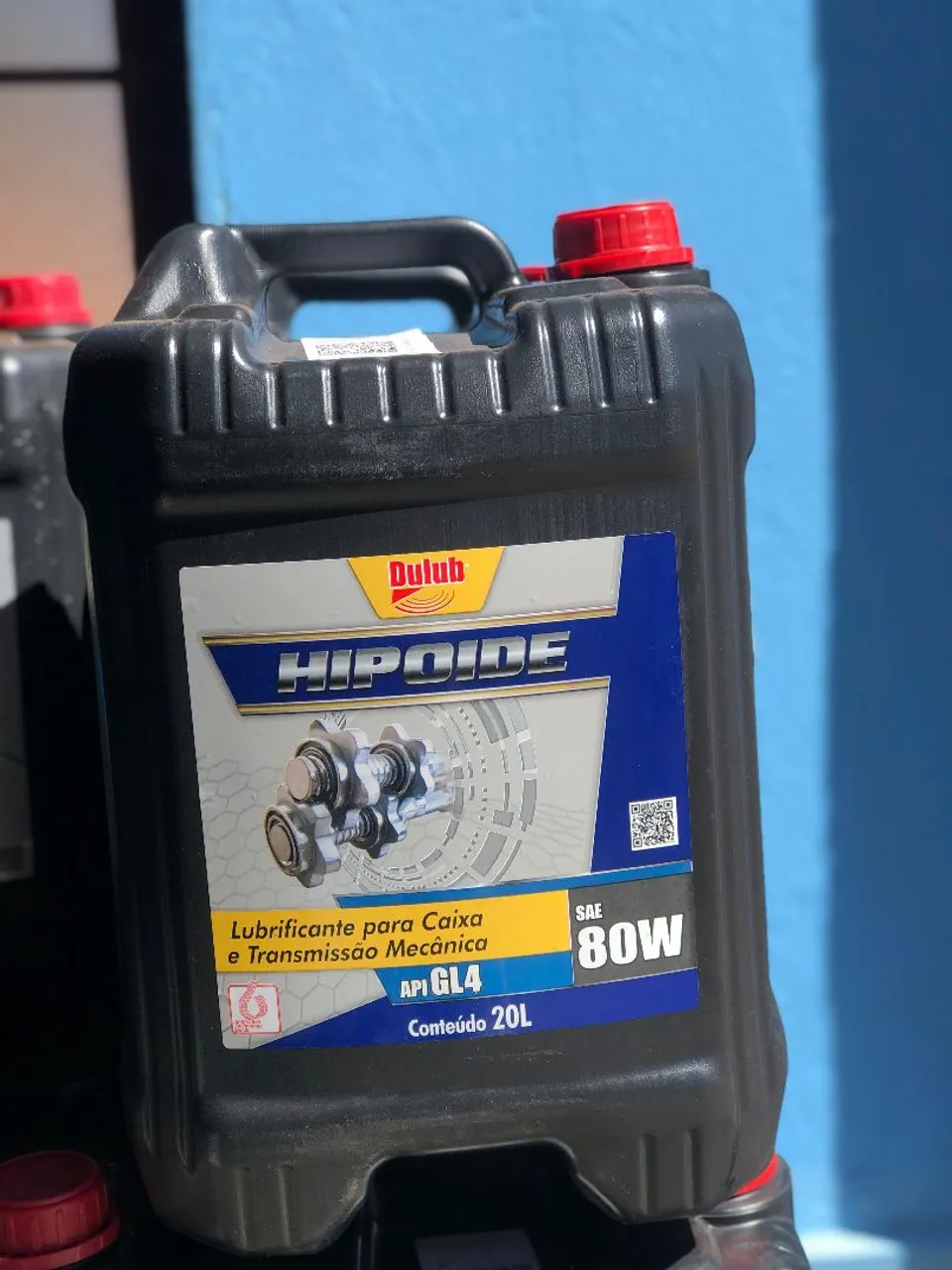 Óleo Lubrificante para Caixa e Transmissão Mecânica Hipoide 80W GL4 20 Litros