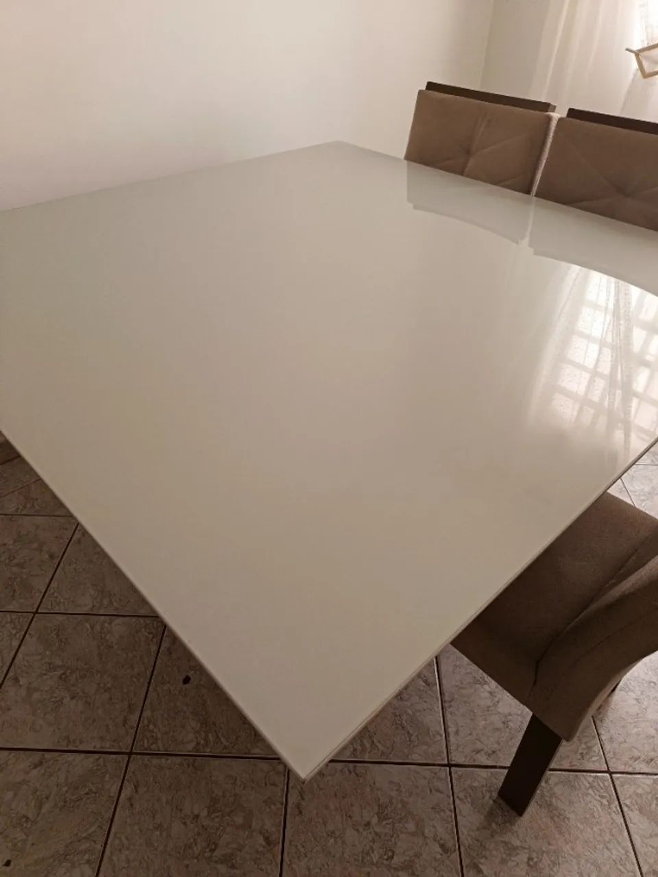 Mesa de Jantar Quadrada, 8 lugares. 64305475648770122